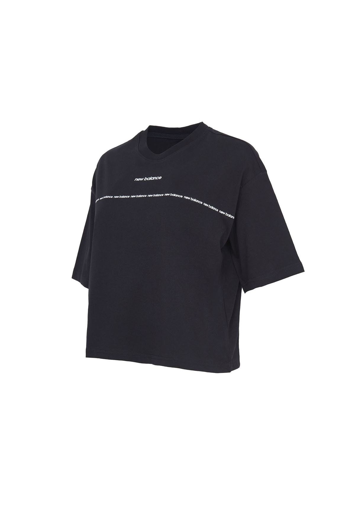 New Balance Kadın Günlük T-shirt Wnt1349-bk