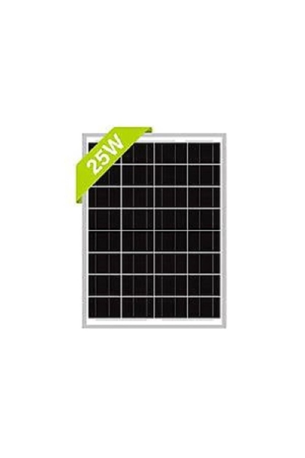 SolarMarket 25w Monokristal Güneş Paneli
