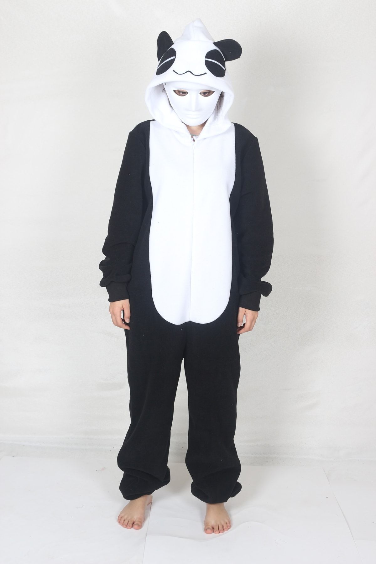 YÜSÜ Yetişkin Panda Kostümü Hayvan Kostümü Rahat Pijama Kostümü
