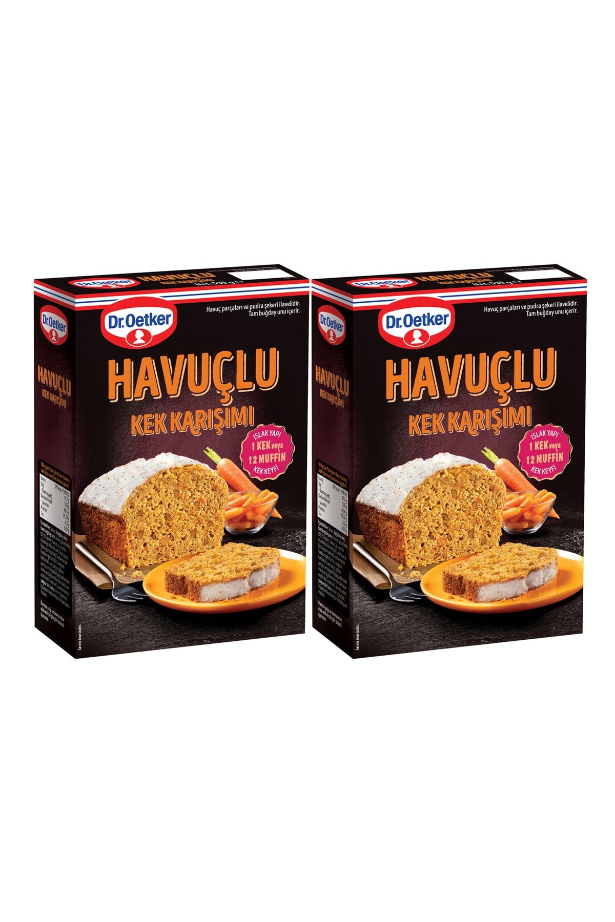 Dr. Oetker Dr.oetker Havuçlu Kek Karışımı 535 G 2 Adet