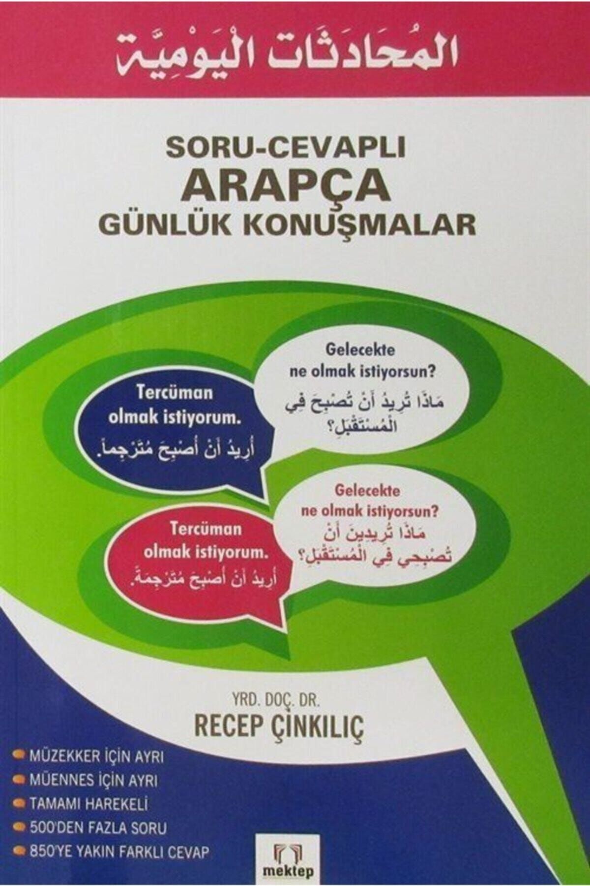 Mektep Yayınları Soru-Cevaplı Arapça Günlük Konuşmalar