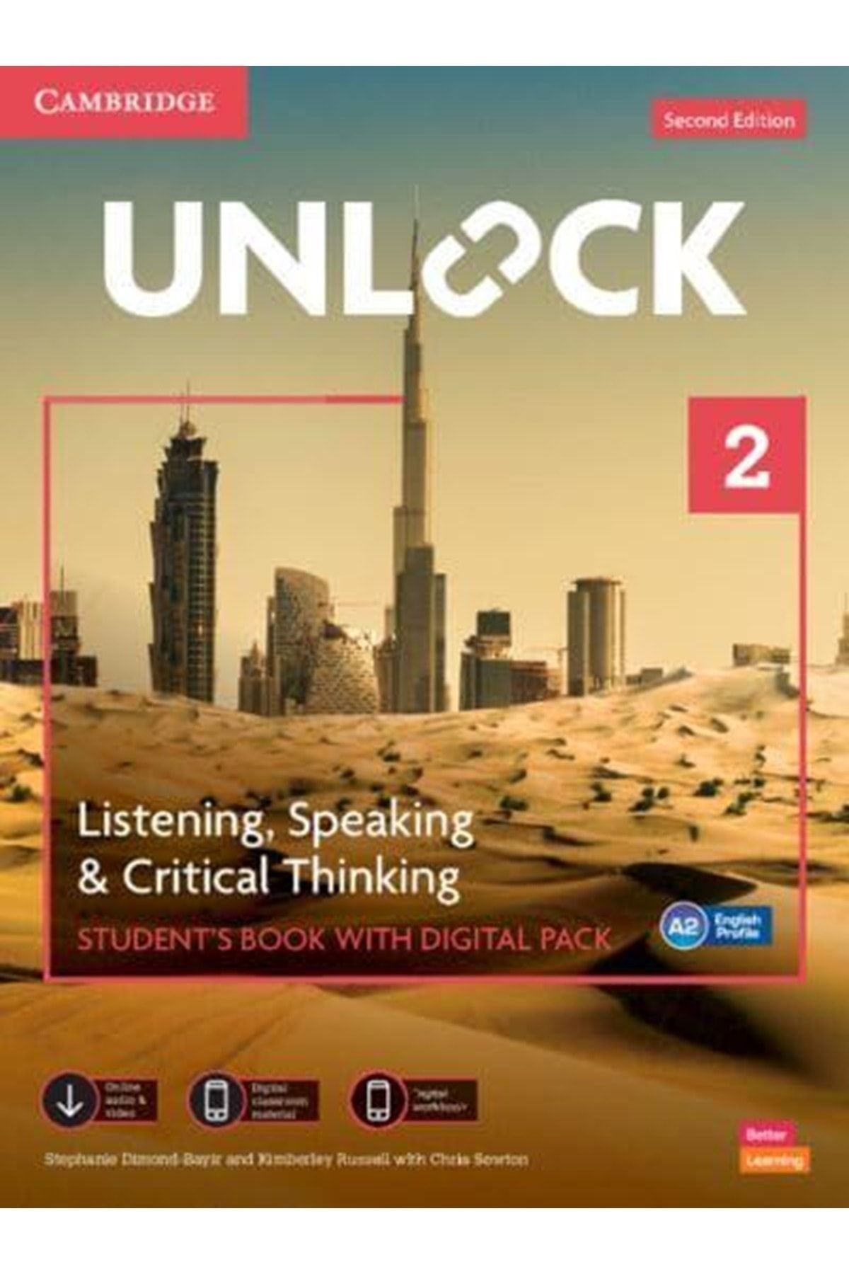 Cambridge University Unlock 2 Listening - Speaking & Critical Thinking Student's Book With Digital Pack
