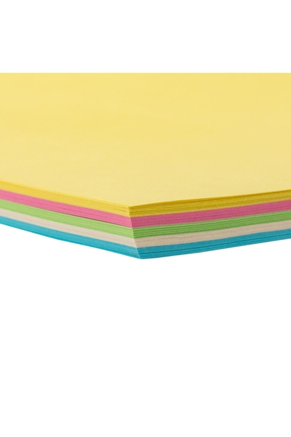 Bigpoint A4 Renkli Fotokopi Kağıdı 5 Pastel Renk 100'lü Paket