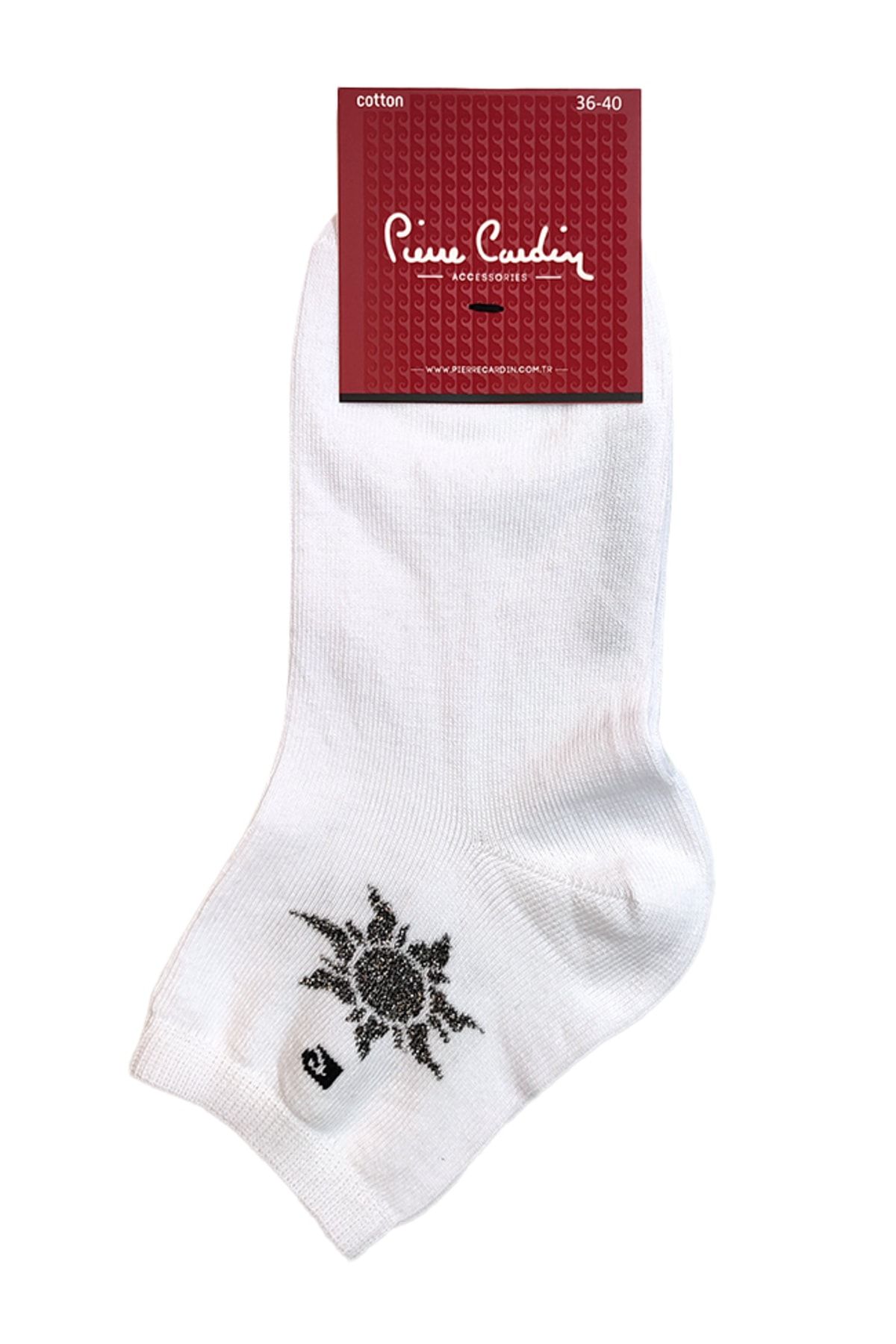 Pierre Cardin Pamuk Simli Kadın Kısa Konç Çorap
