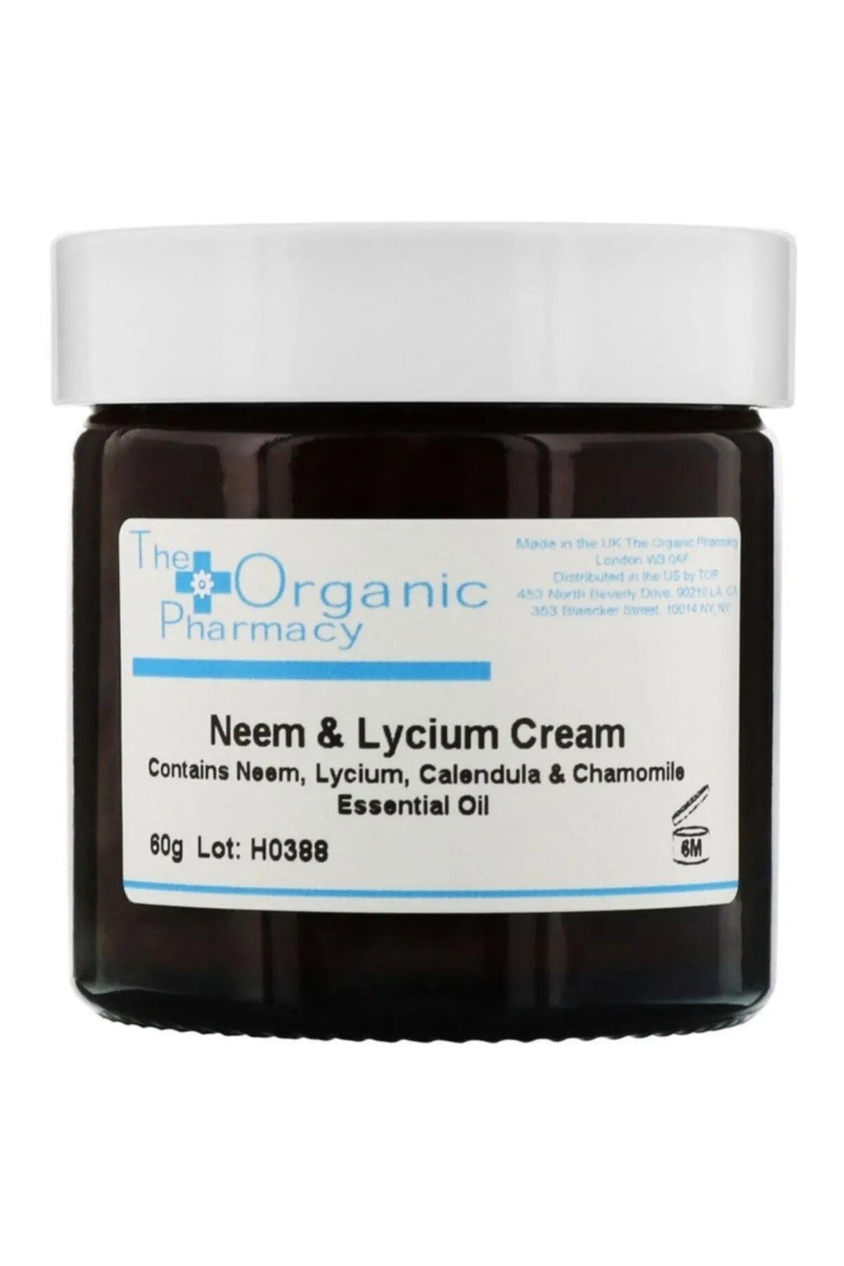 The Organic Pharmacy Neem & Lycium Cream - Kızarıklık, Tahriş Ve Hassasiyete Karşı Onarıcı Organik Bakım Kremi 60 Gr
