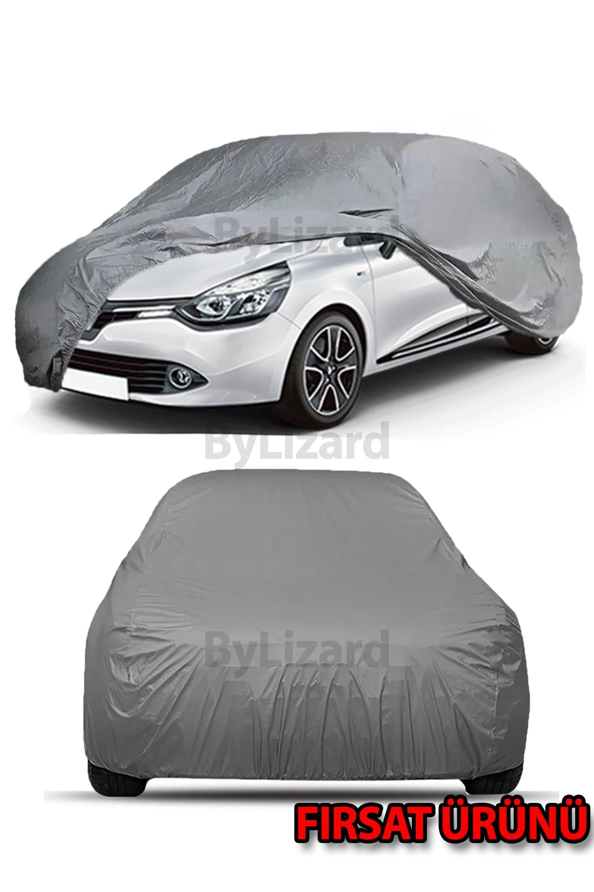 ByLizard Renault Clio Hatchback (hb) Uyumlu Lüks Kalite Oto Araba Brandası - Örtüsü