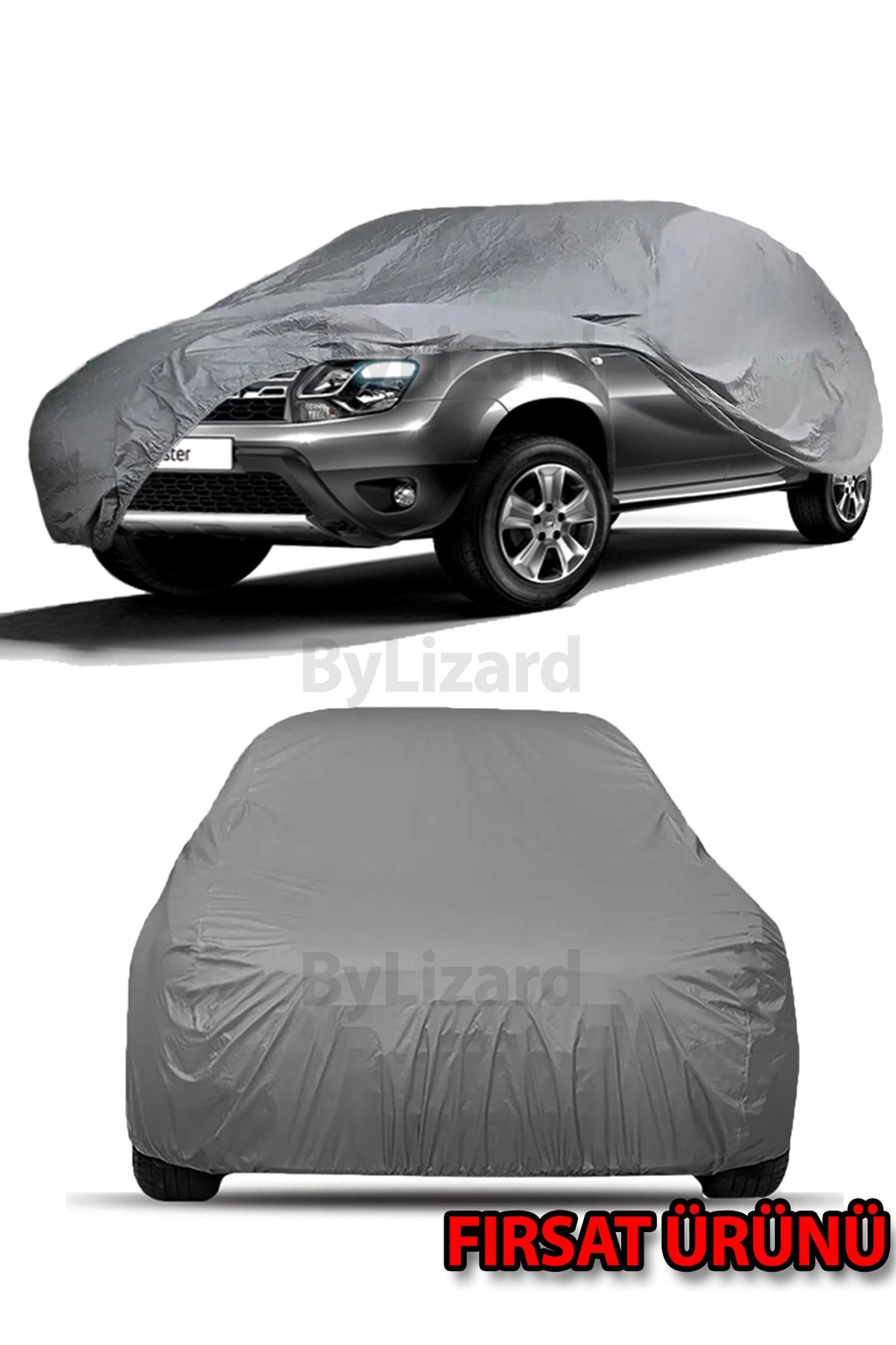 ByLizard Dacia Duster Uyumlu Lüks Kalite Oto Araba Brandası - Örtüsü