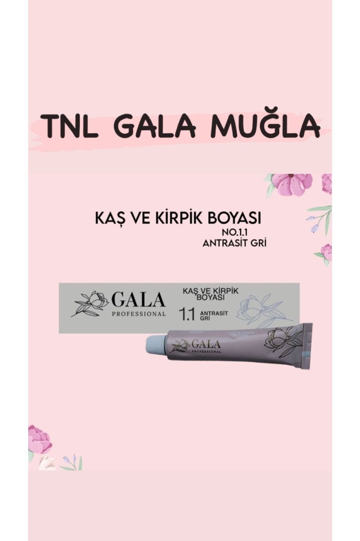 TNL Gala Kaş Kirpik Boyası 15 ml No:1.1