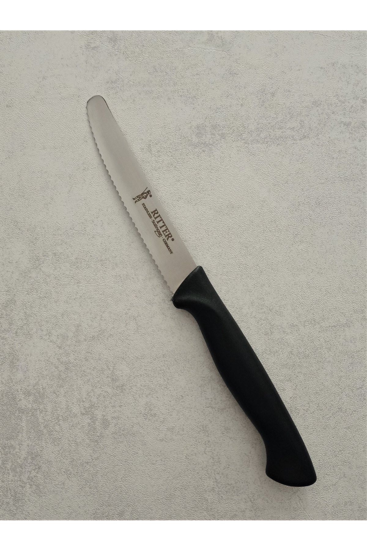 Solingen Rıtter Tırtıklı Sebze Doğrama Bıçağı Siyah