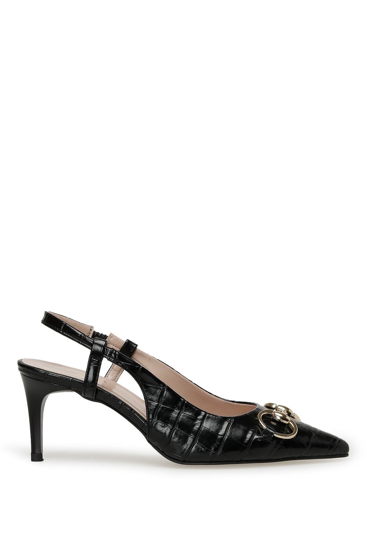 İnci Ethel 3fx Siyah Kadın Topuklu Ayakkabı