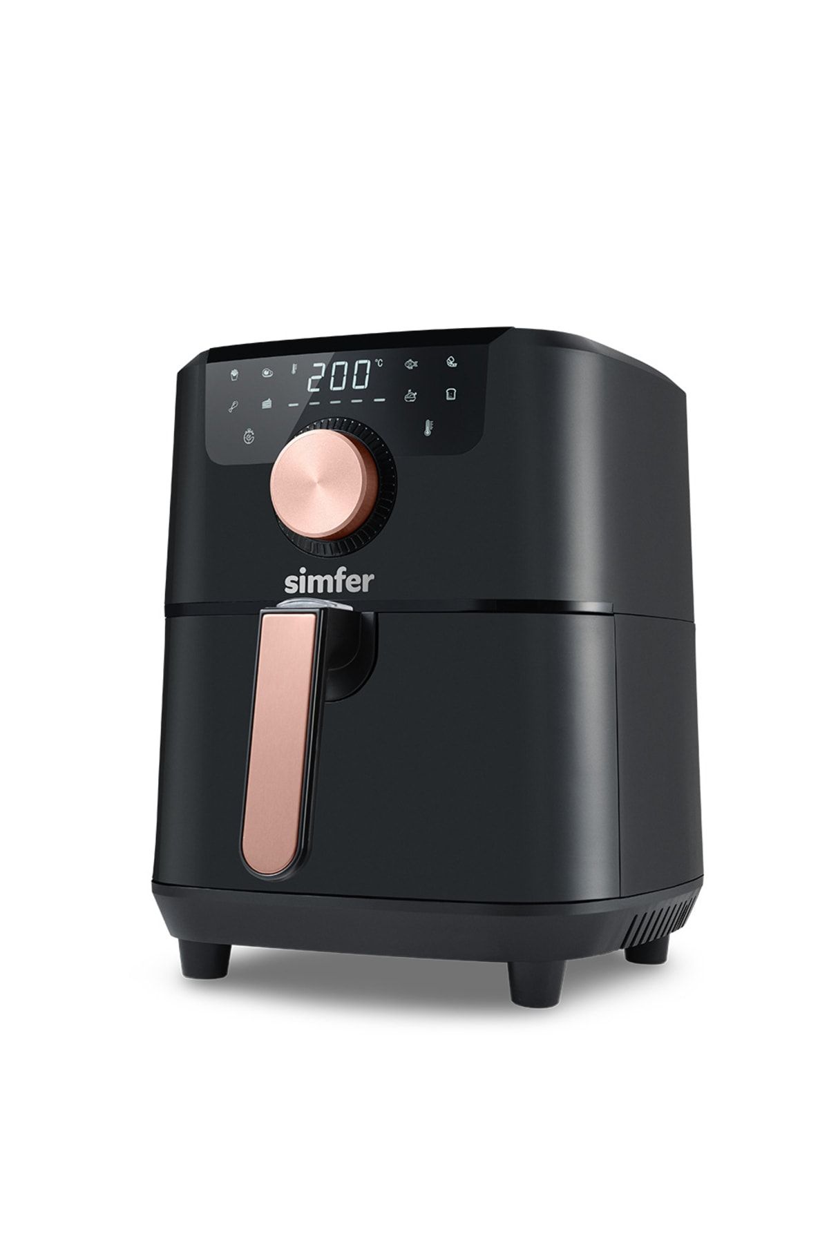 Simfer Sk-6702 Air Fry Smart Siyah 5l Dijital