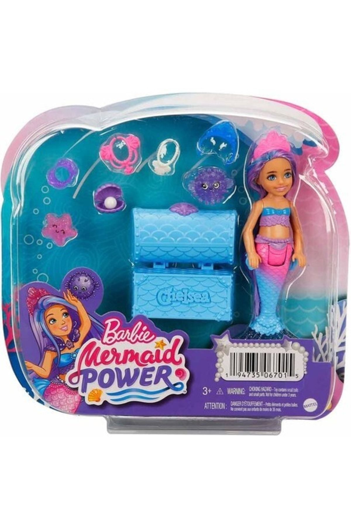 Barbie Oyuncak Chelsea Deniz Kızı Bebeği Hhg57