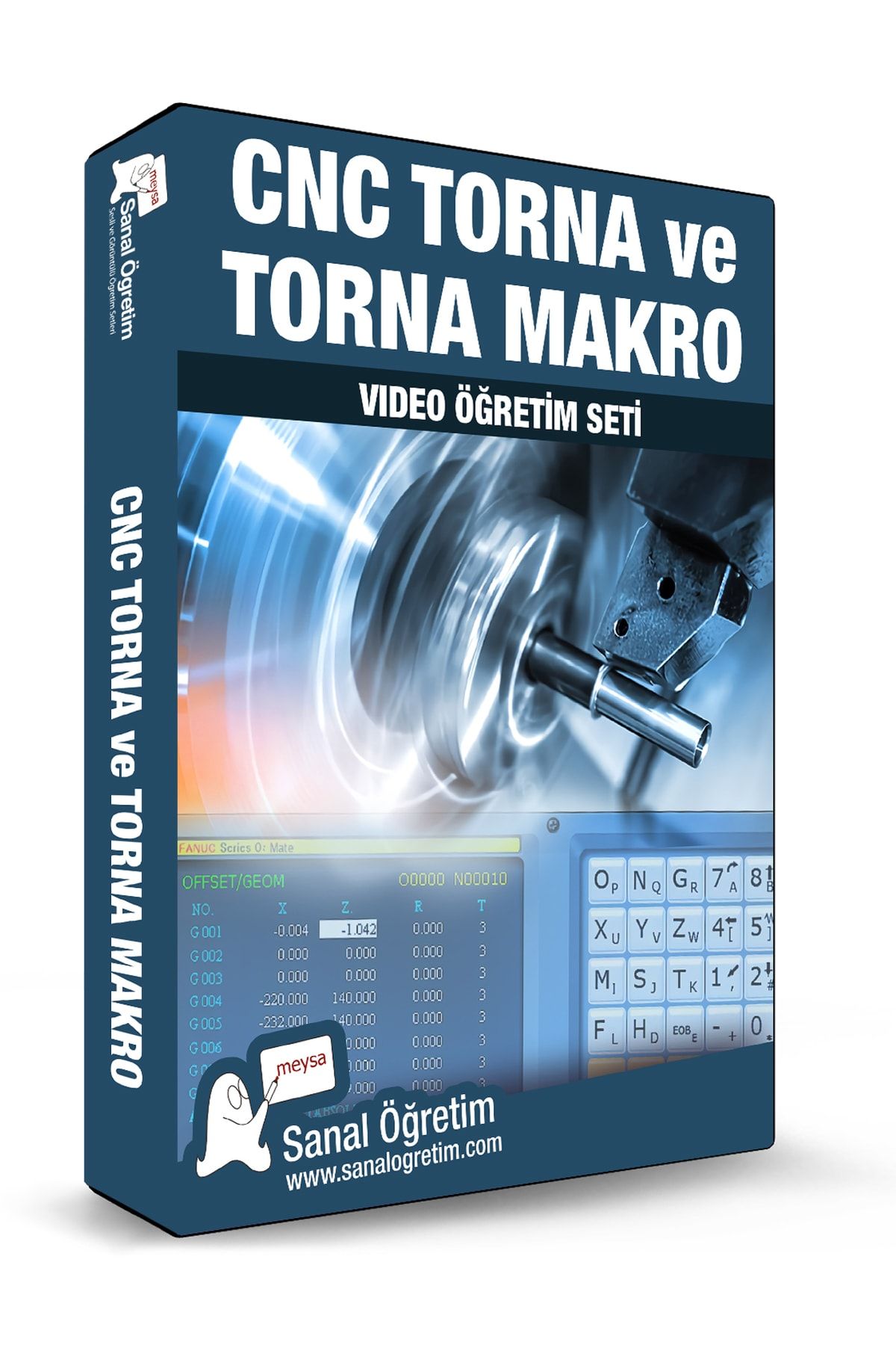 Sanal Öğretim Cnc Torna Ve Torna Makro Video Ders Eğitim Seti