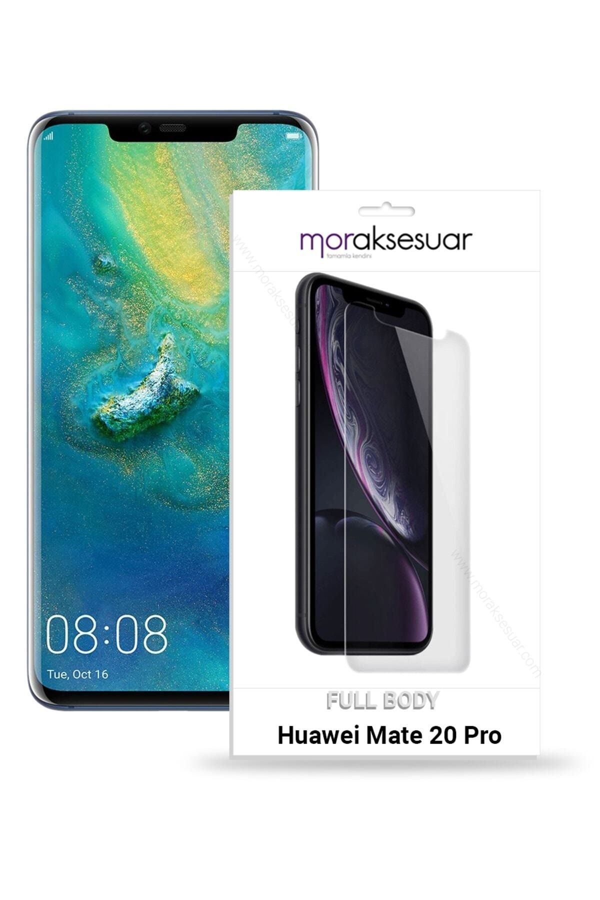 Dolia For Huawei Mate 20 Pro Ön Arka Ekran Koruyucu Full Body Jelatin