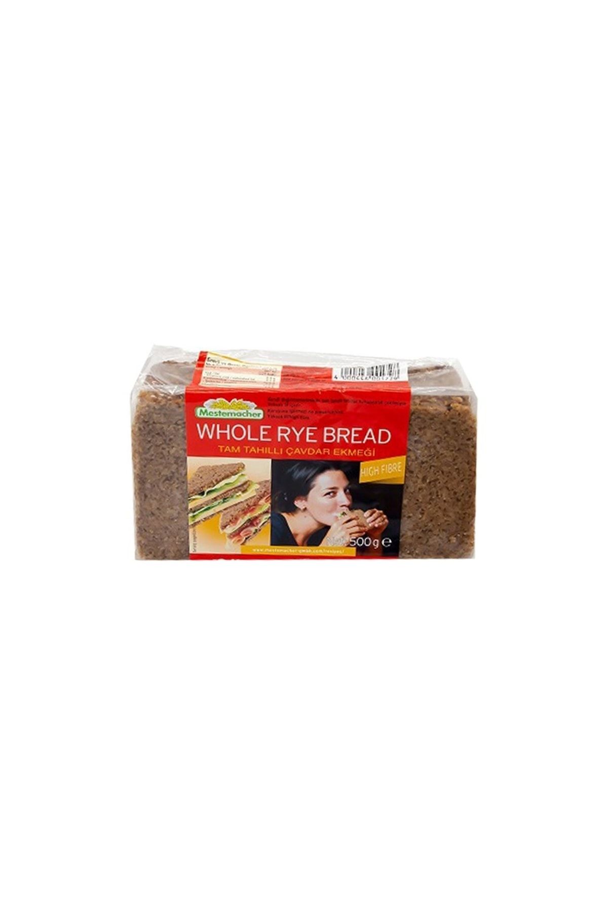 Mestemacher Tam Tahıllı Çavdar Ekmeği 500 gr