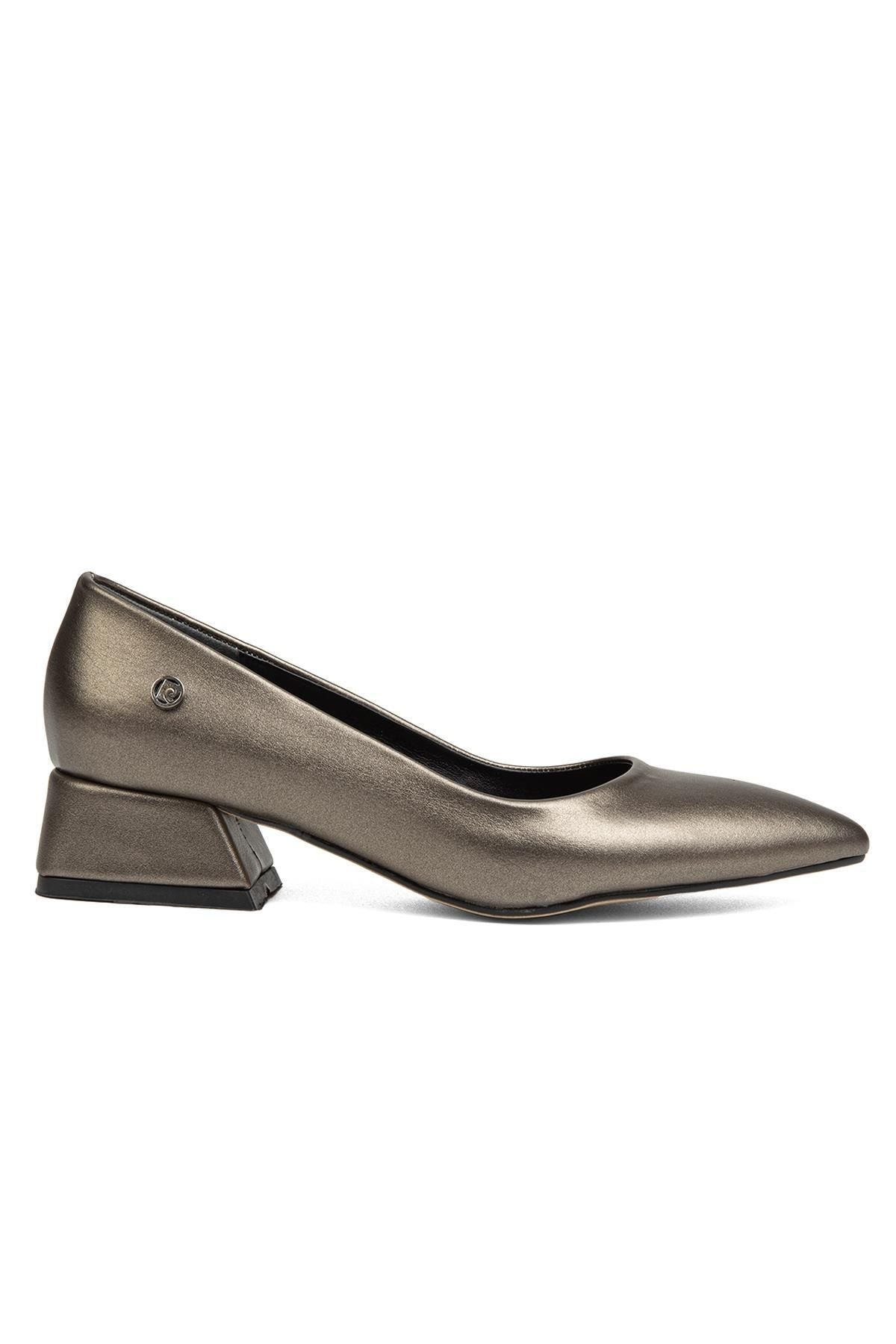Pierre Cardin ® | Pc-52009-3478 Platin Cilt - Kadın Topuklu Ayakkabı