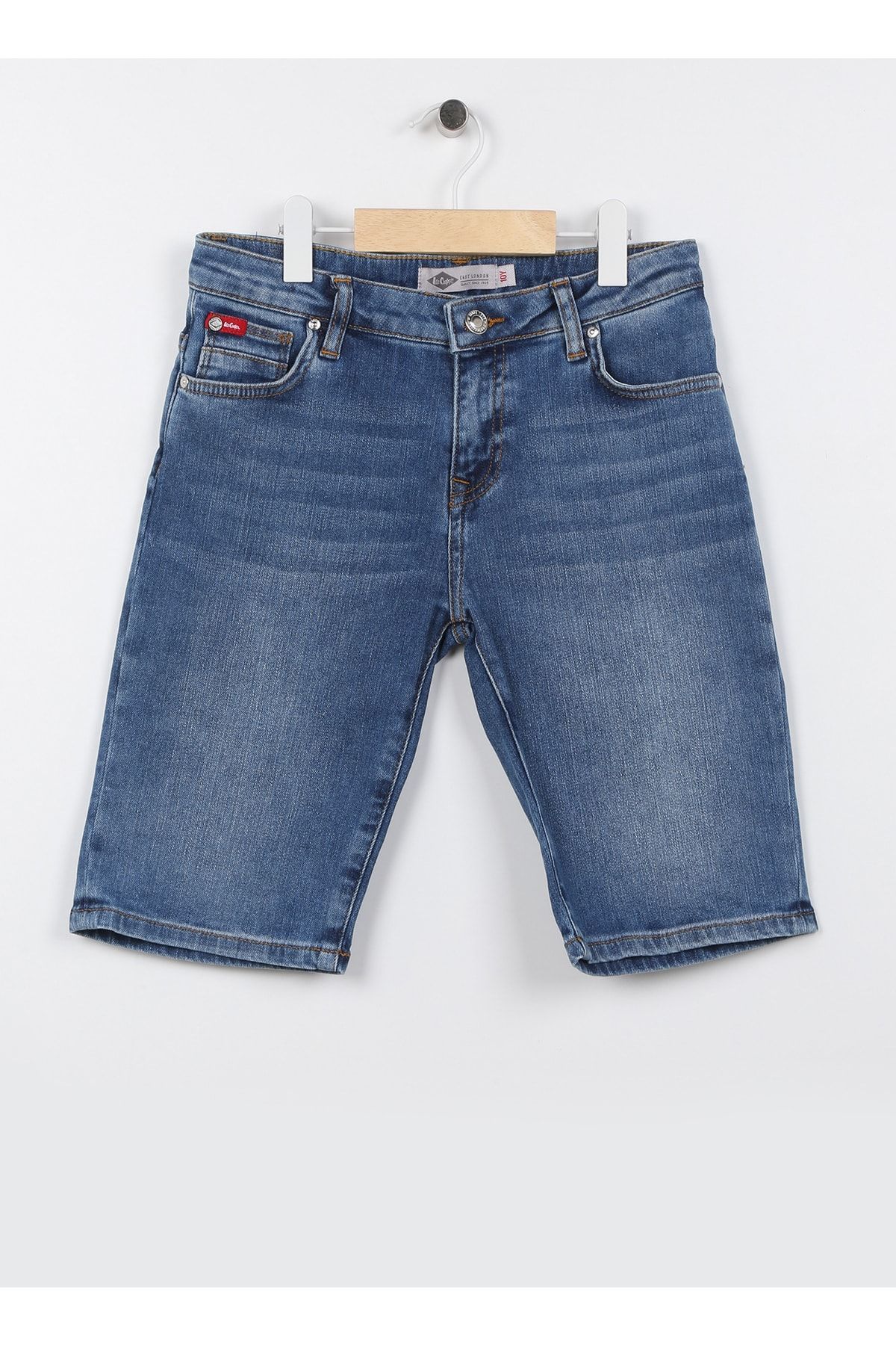 Lee Cooper Lastikli Bel Normal Lacivert Erkek Denim Şort 232 Lcb 221003 Elyo 5 Denım