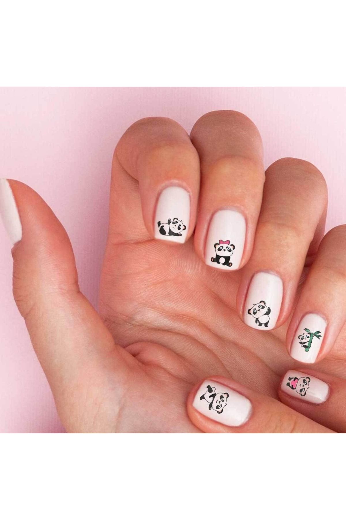 Artikel Panda Tırnak Dövmesi,tırnak Tattoo,nail Art ,tırnak Sticker