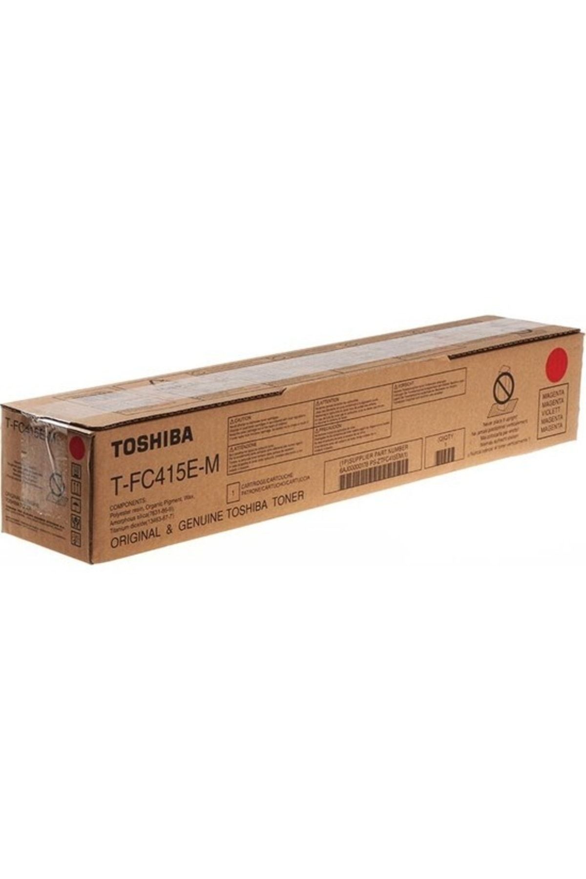 Toshiba T-fc415em E-studıo 3015ac/3515ac/5015ac Toner 33.600 Sayfa Kırmızı