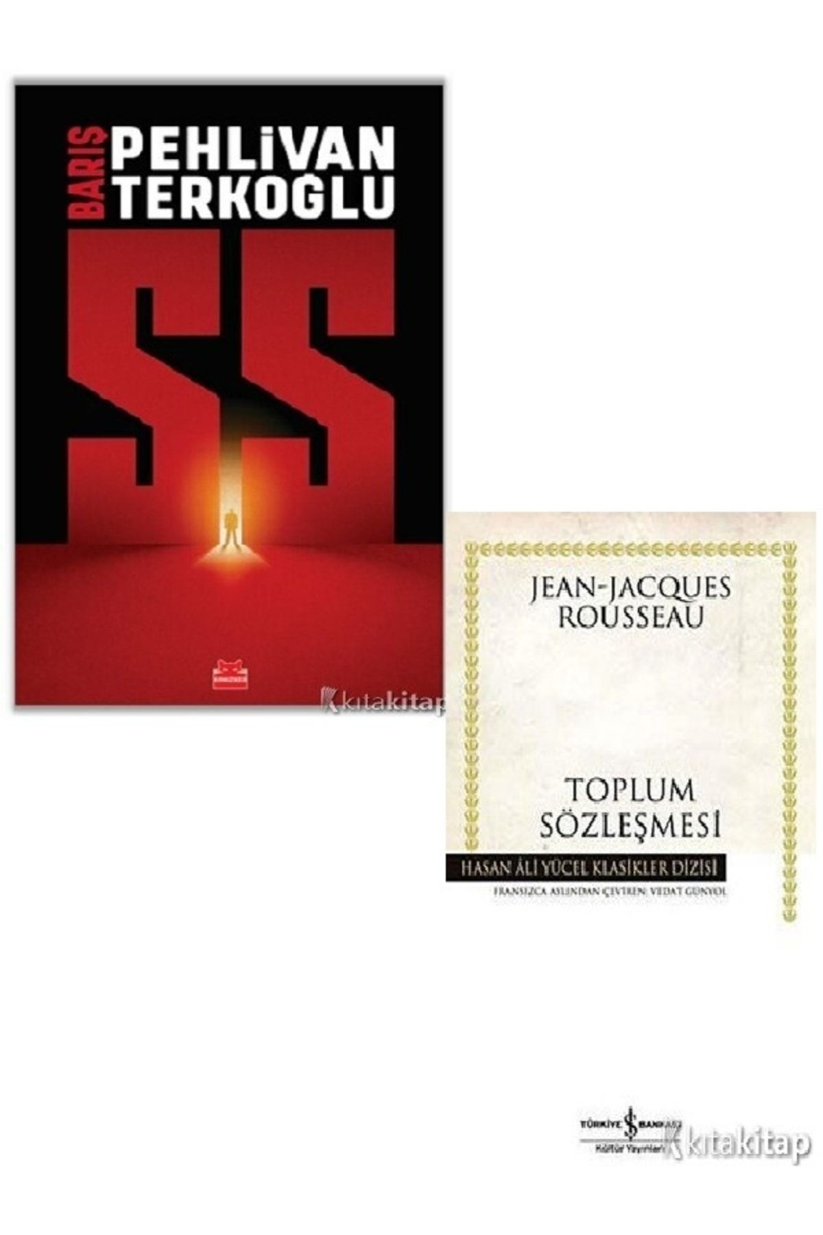 Karakarga Yayınları Ss - Toplum Sözleşmesi - Barış Pehlivan & Barış Terkoğlu - Jean Jacques Rousseau 2 Kitap Set