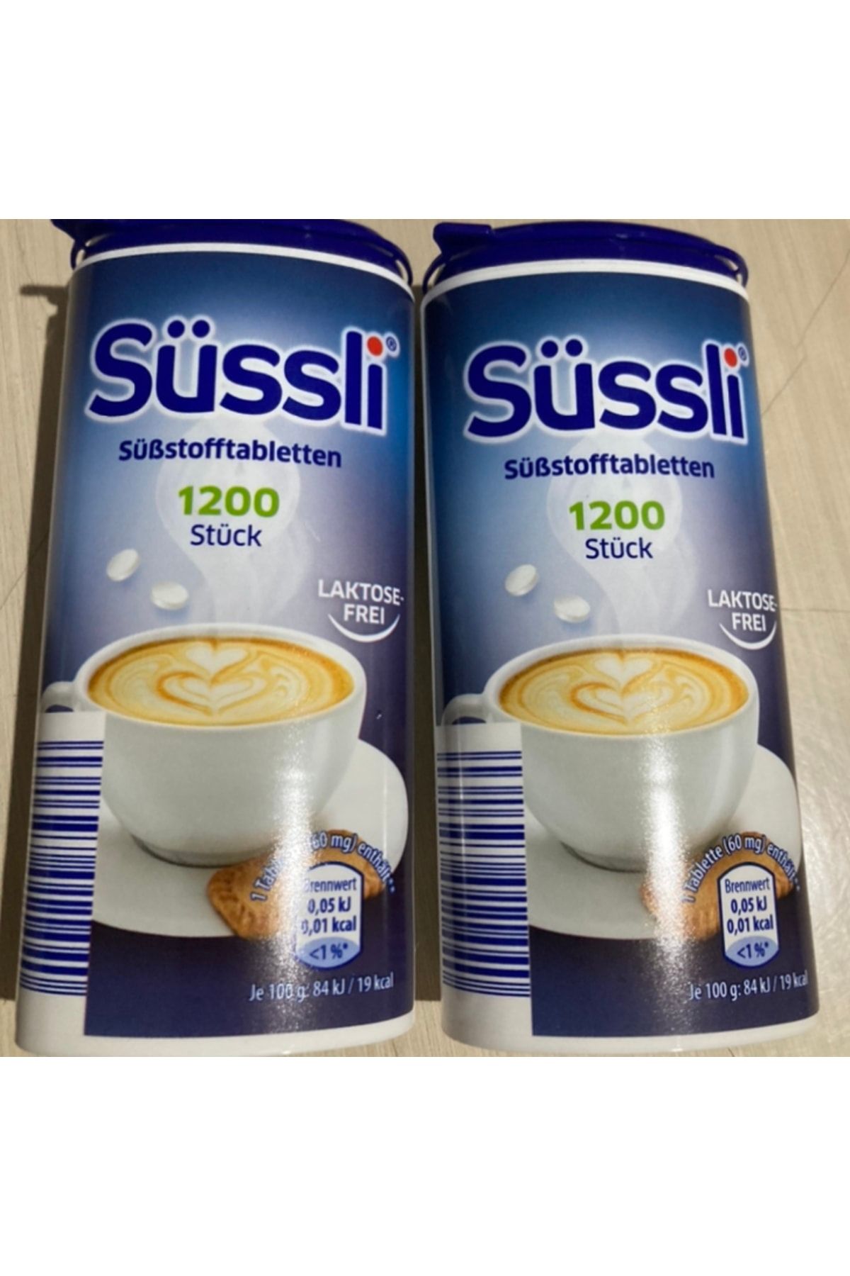 Sunlife Süssli 1200 Stück Tatlandırıcı Şeker 2'li Paket(01/2022)