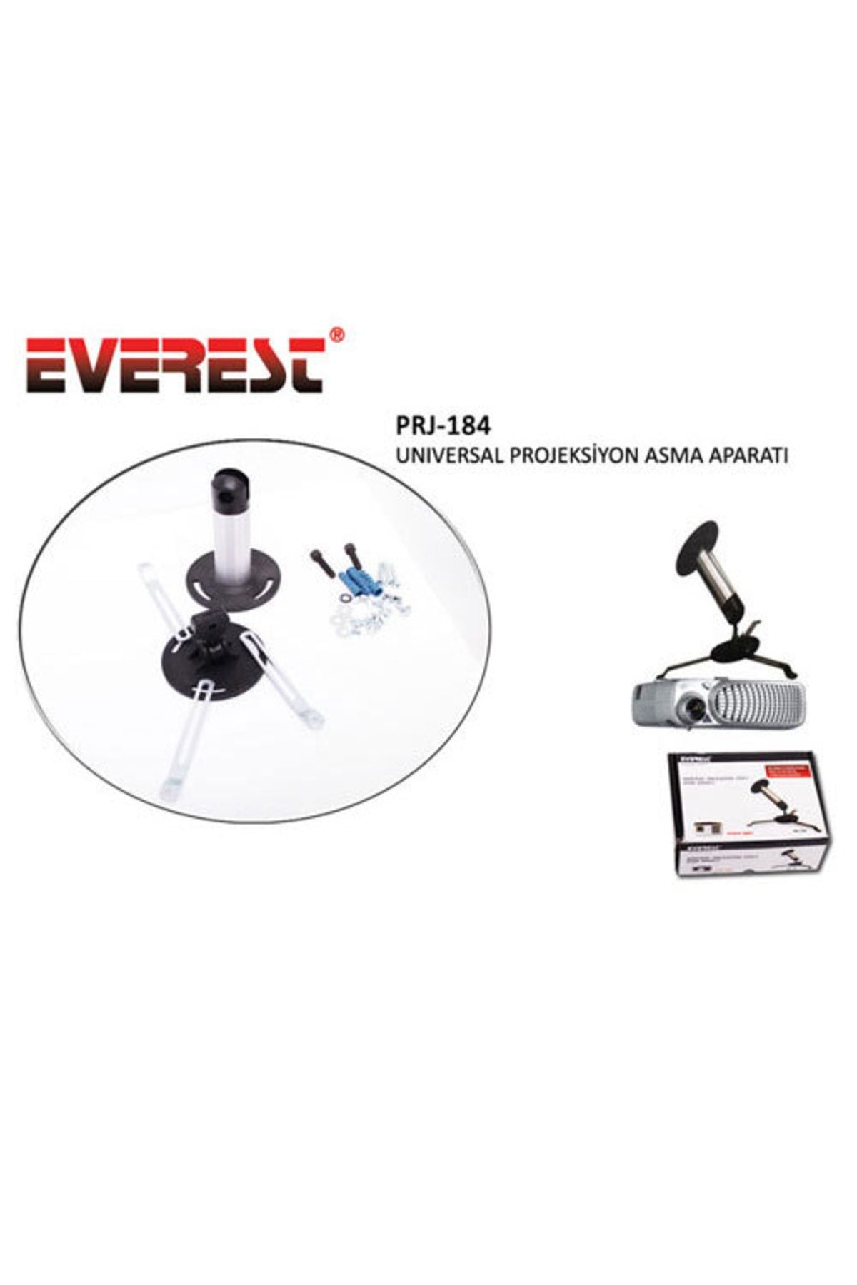 Everest Prj-184 Ayaklı Projektör Tavan Askı Ap