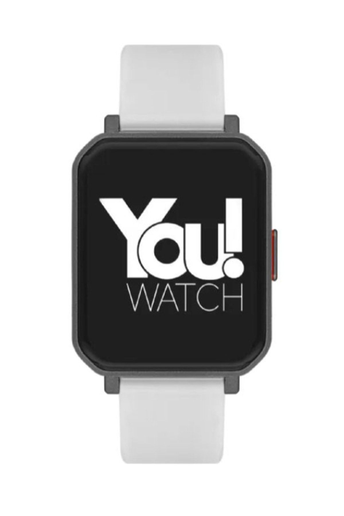 You Watch Youwatch F12-yf122 Siyah Kasa & Gri Silikon Kordon Unisex Akıllı Kol Saati Ios & Android Uyumlu