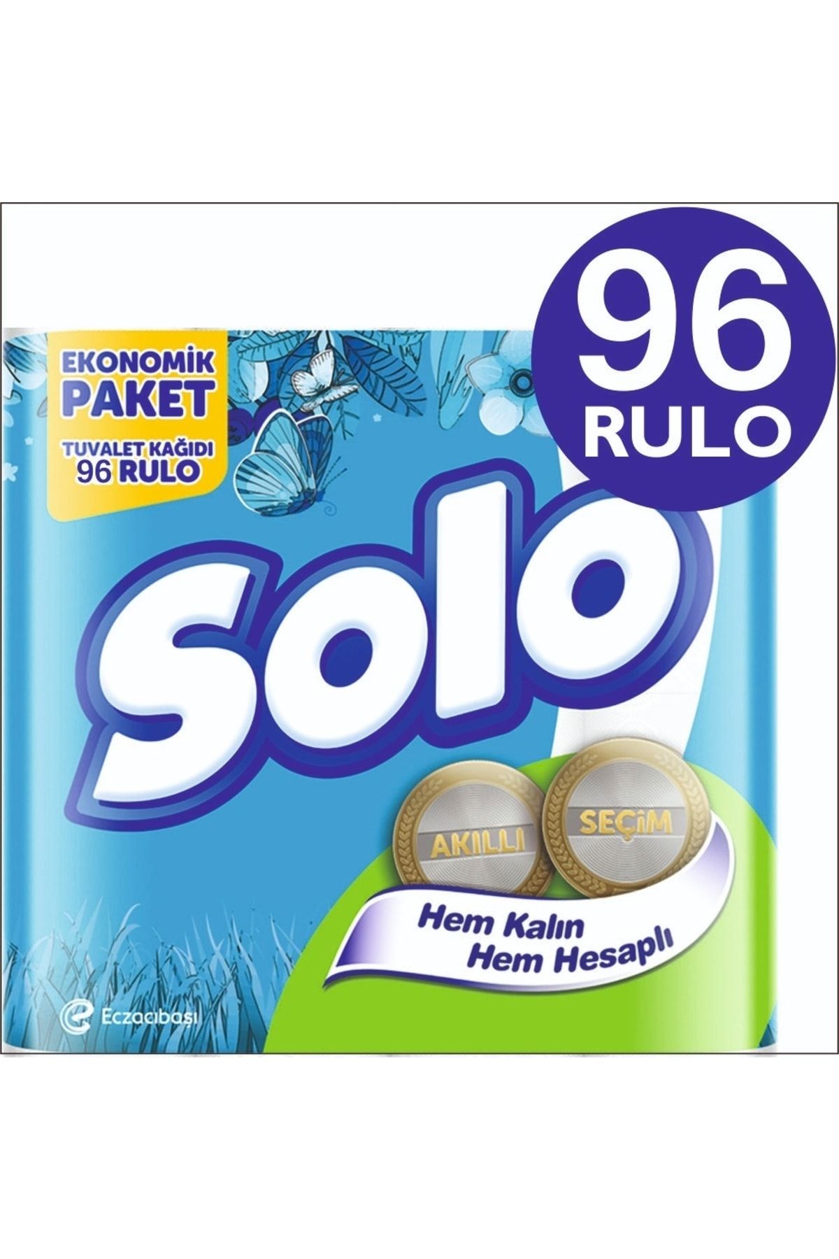 Solo 32 Li Akıllı Seçim Tuvalet Kağıdı 32x3 96 Rulo