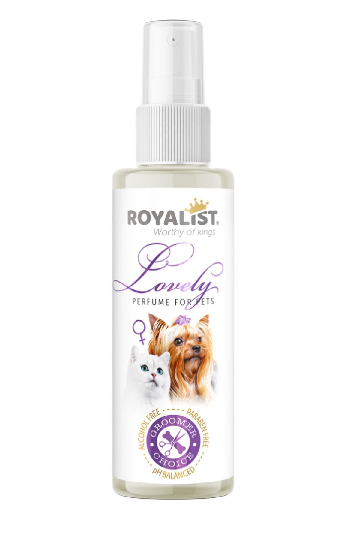 Royalist Lovely Parfüm Dişi Kedi Ve Köpekler Için 100 Ml- Sürpriz Hediyeli