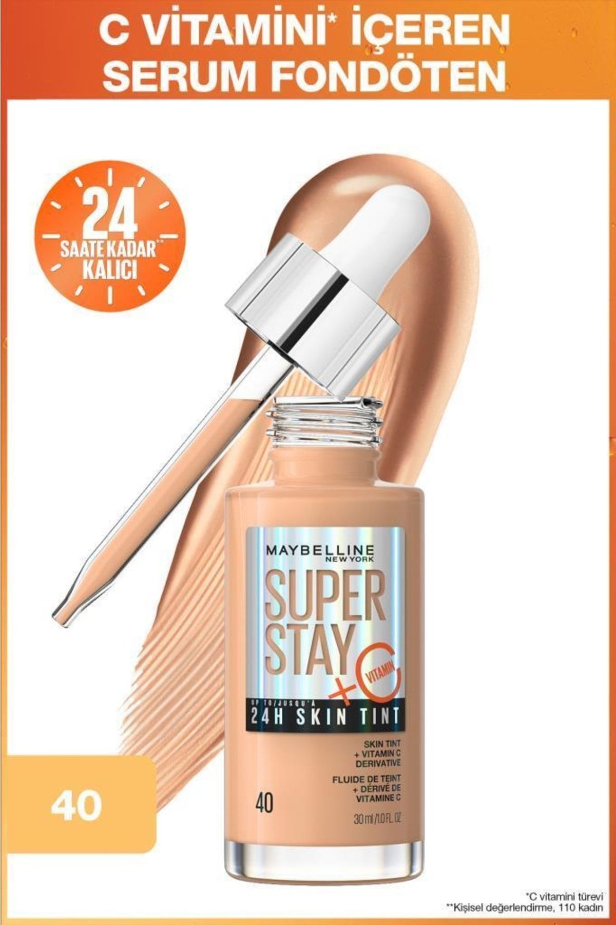 Super Stay Skin Tint Fondöten - 40_0