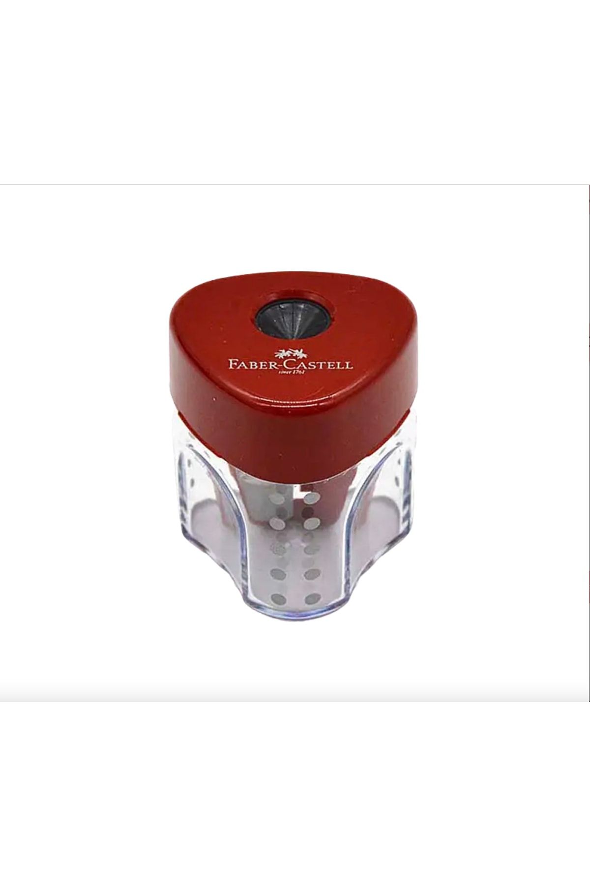Gripmax Faber Castell Grip Auto Kalemtraş Otomatik Kapak Kırmızı Kapak