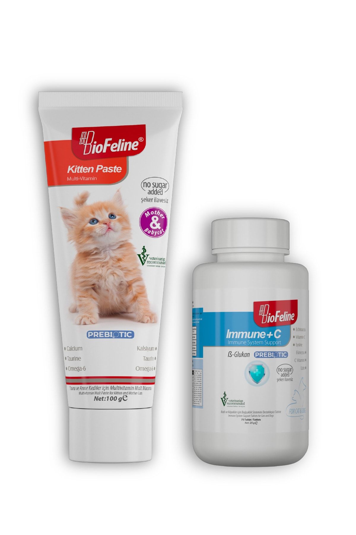 BioFeline Yavru Kedi Seti (kitten Paste & Immune C )