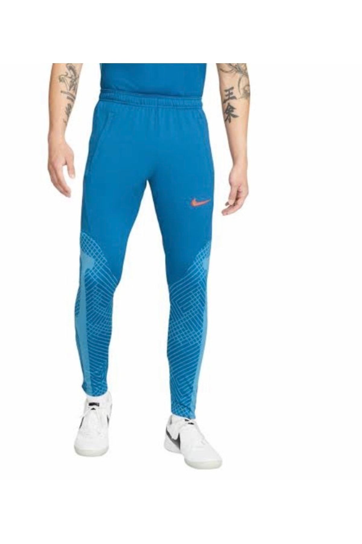 Nike Dri-fıt Strike Mavi Erkek Eşofman Alt Dh8838-407