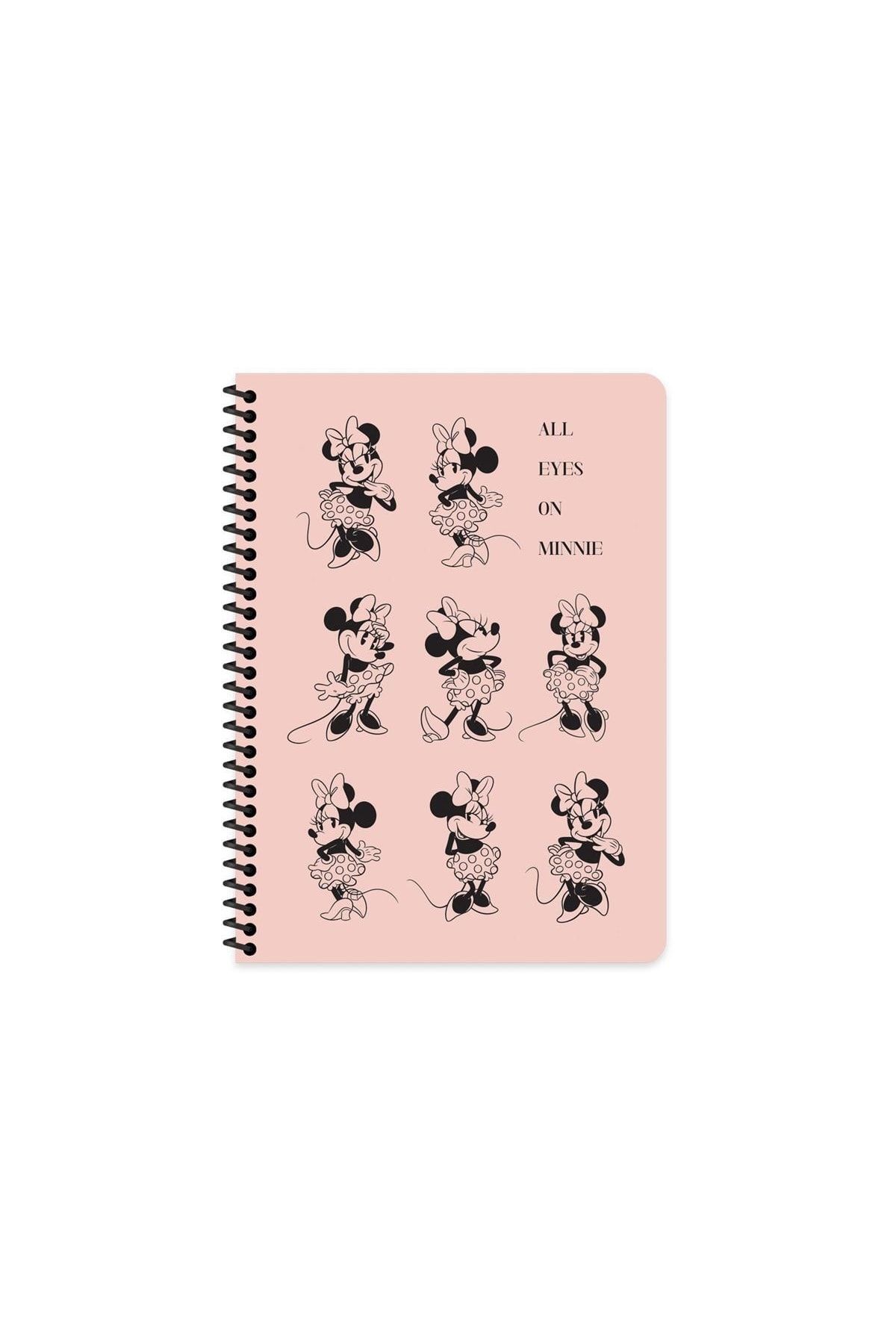 Keskin Color Mickey Mouse 20x28 Cm Çizgisiz 80 Yaprak Telli Defter Karton Kapak 60 Gr Beyaz Kağıt