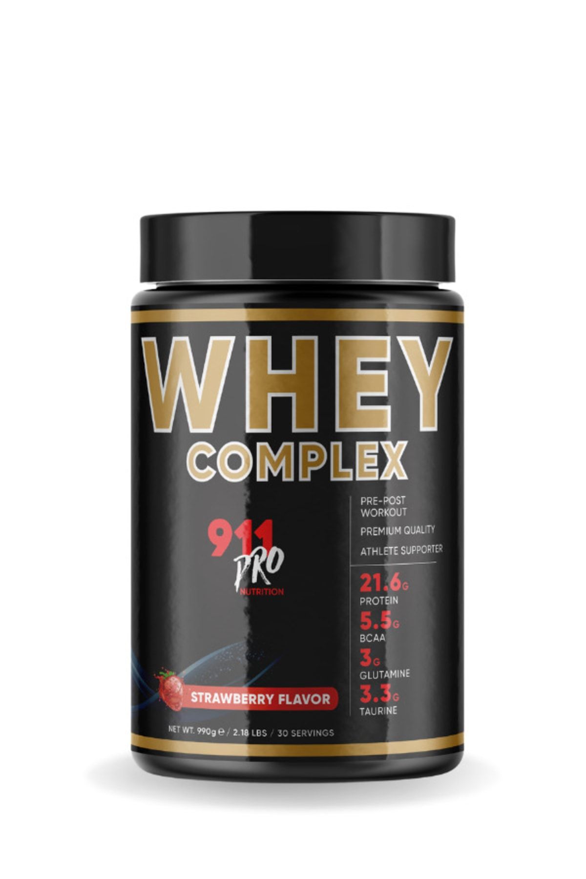 911 Pro Nutrition Whey Protein Complex Çilek 990gr