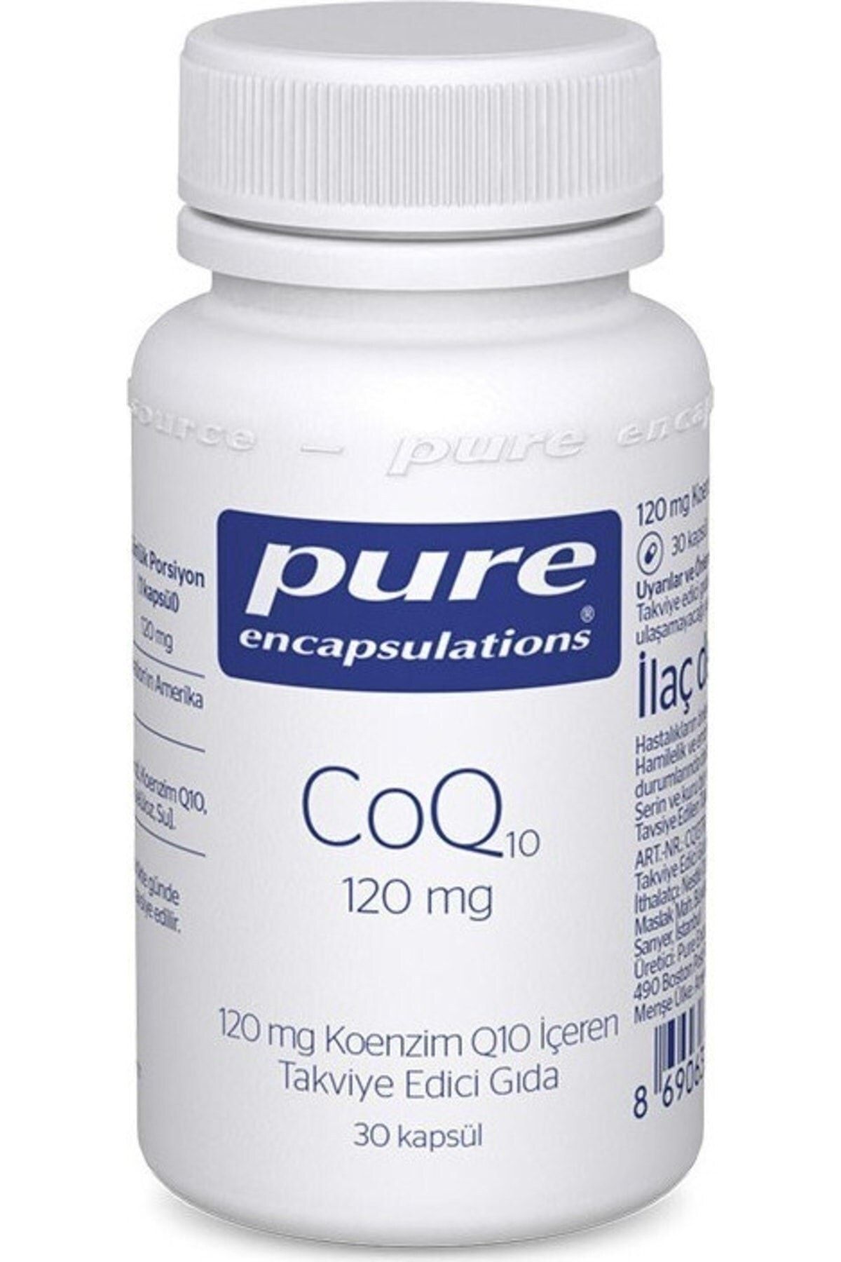 Pure Encapsulations Pure Encapsulation Coenzyme Q10 120 Mg 30 Kapsül