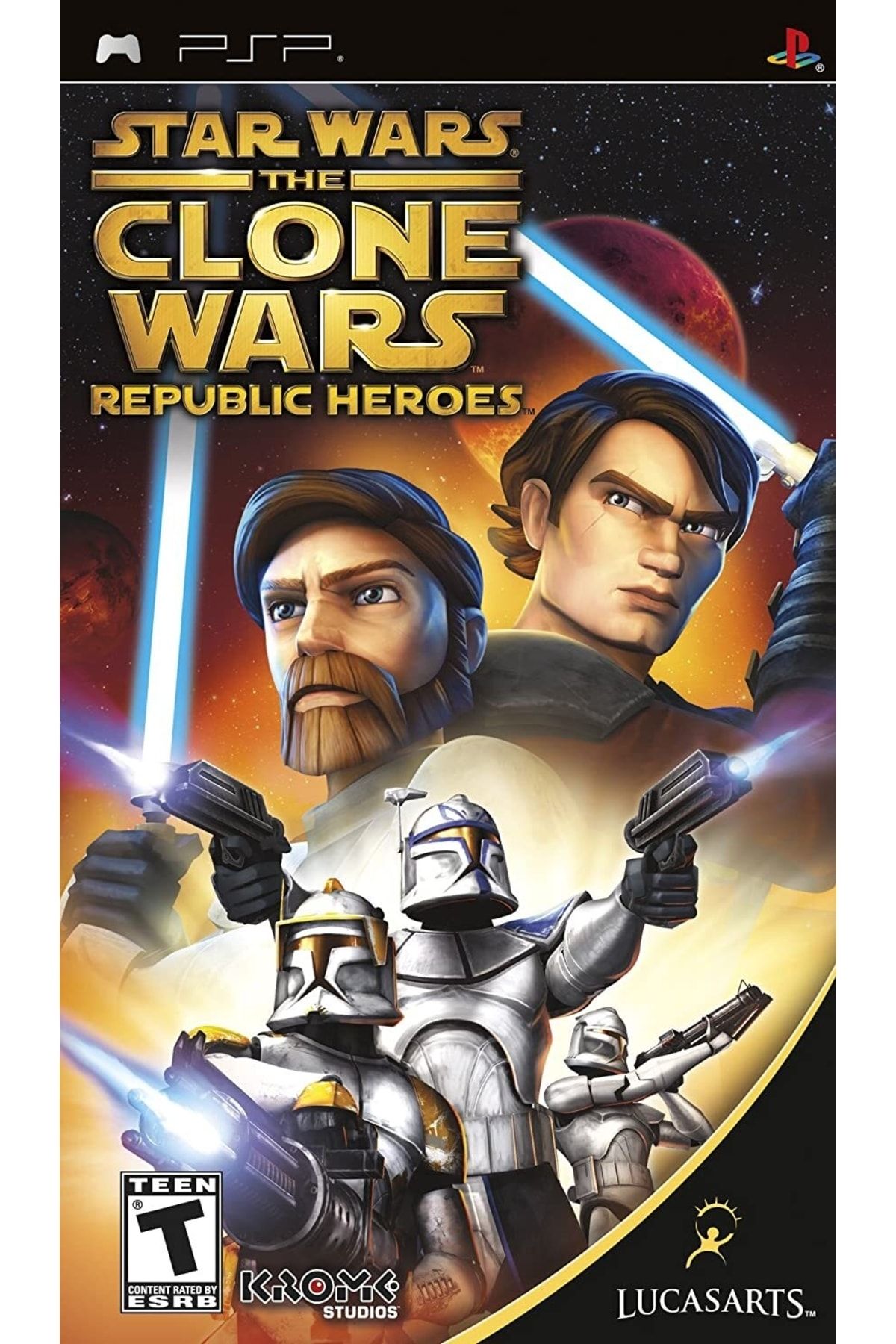 Sony Star Wars The Clone Wars Republic Heroes Psp Umd Oyun