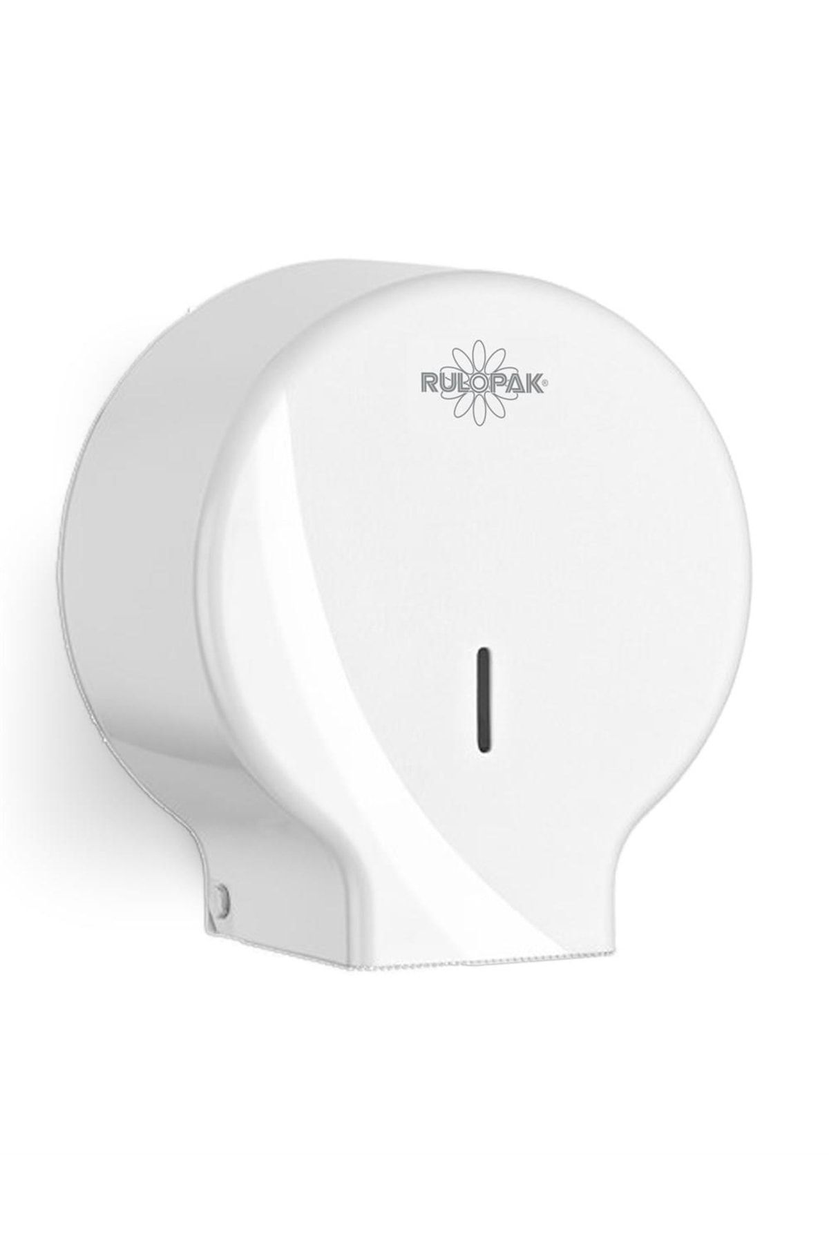 Rulopak Modern Mini Jumbo Tuvalet Kağıdı Dispenseri Beyaz