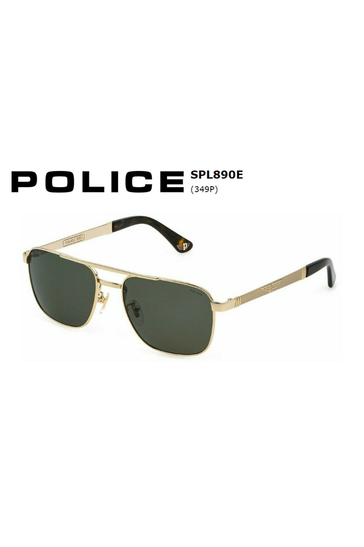 POLICE Güneş Gözlüğü Spl890v Col. 349p 55