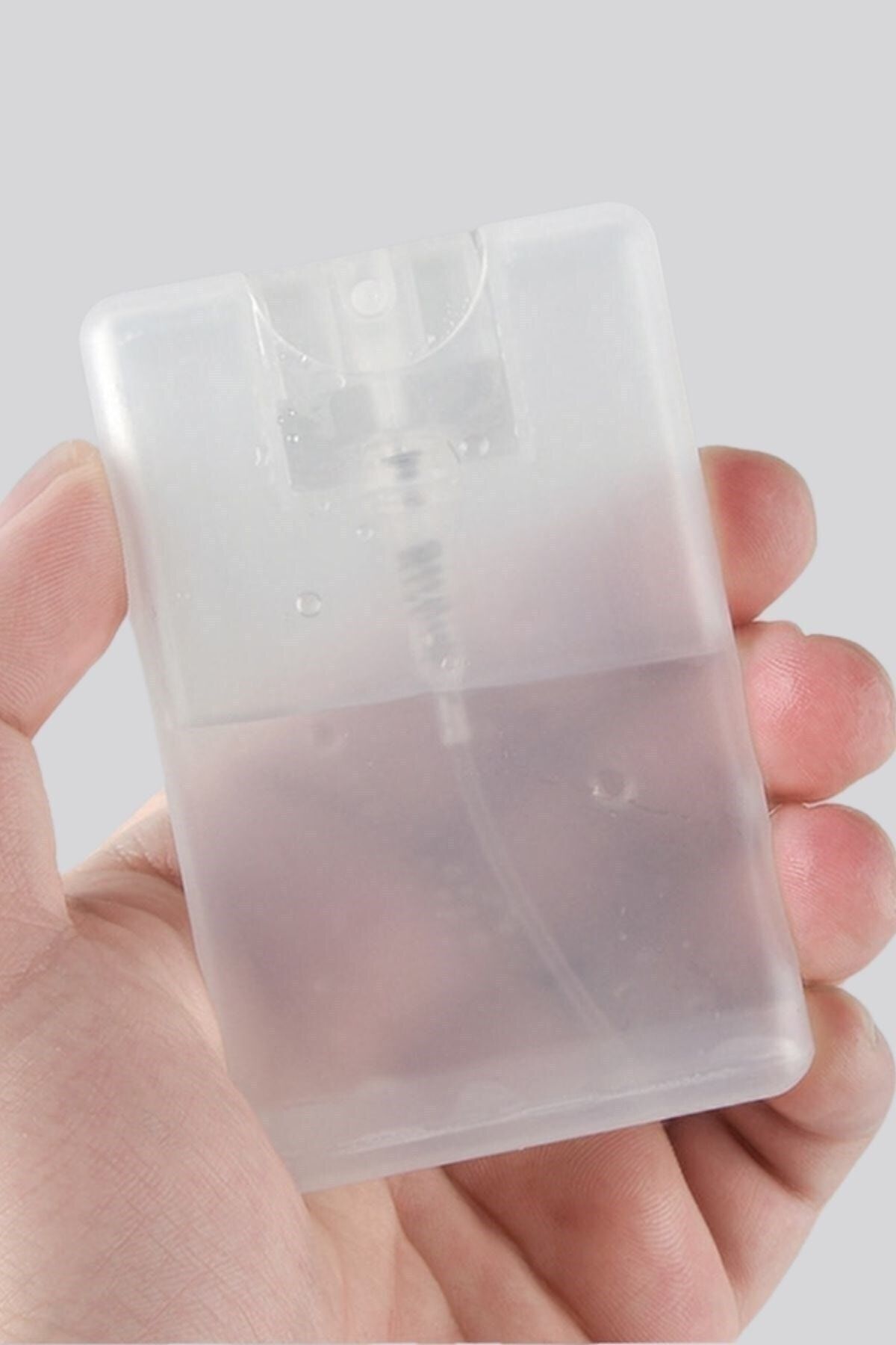 epazzar 3 Adet Parfüm Şişesi Sıvı Doldurulabilir Mini Çanta Cep Boy 20 Ml Plastik Boş Parfüm Şişesi 3 Adet