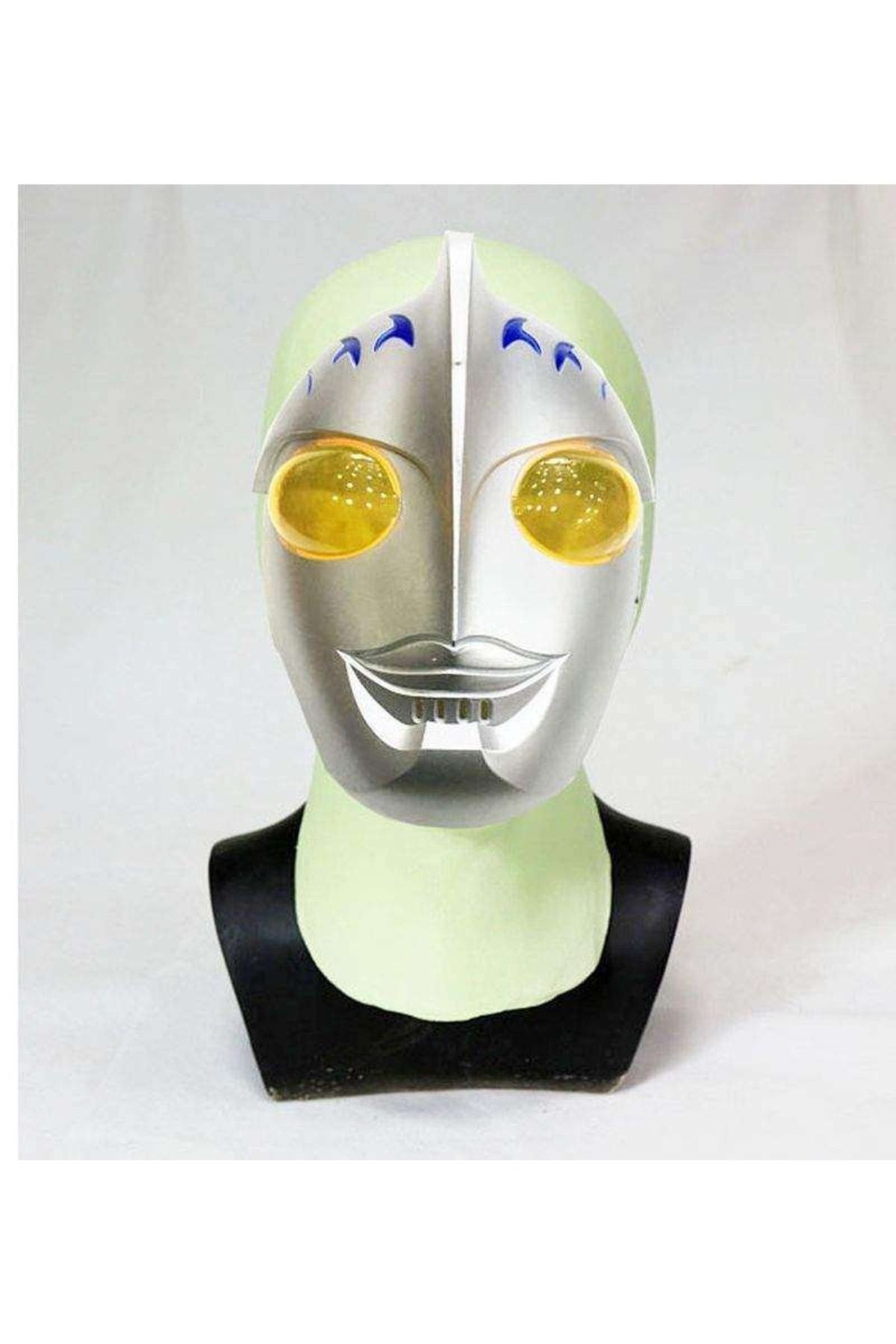 Toptan Bulurum Plastik Uzaylı Maskesi Halloween Robot Maskesi