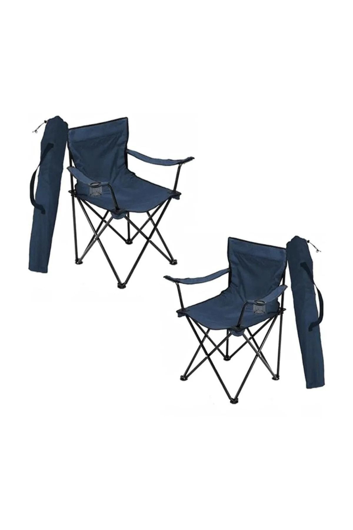 Genel Markalar Kamp Sandelyesi Katlanır Sandalye Piknik Sandalyesi Çantalı Fiyat 2 Adet