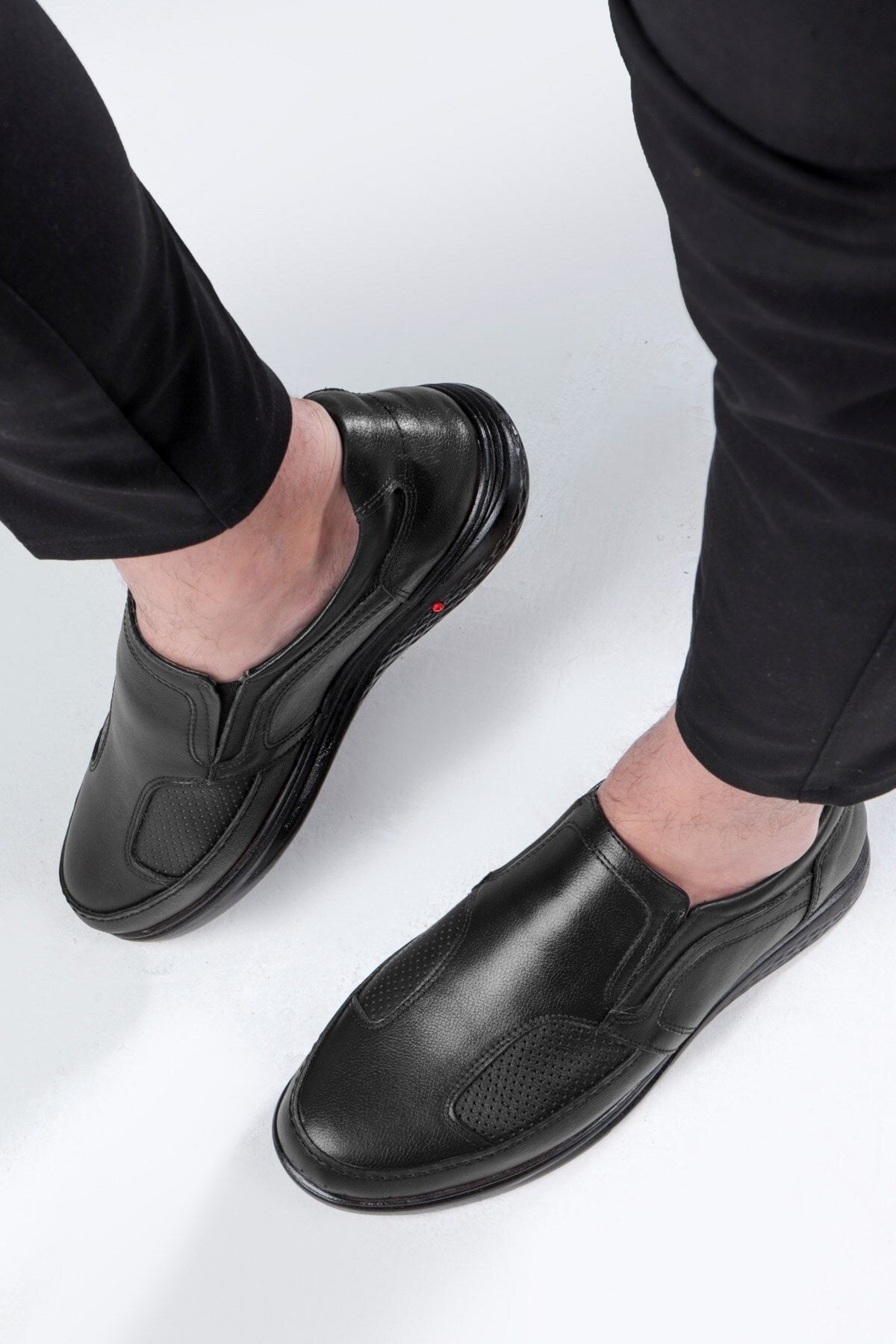 Ducavelli Lofor Hakiki Deri Comfort Ortopedik Erkek Günlük Ayakkabı, Baba Ayakkabısı, Ortopedik Ayakkabı