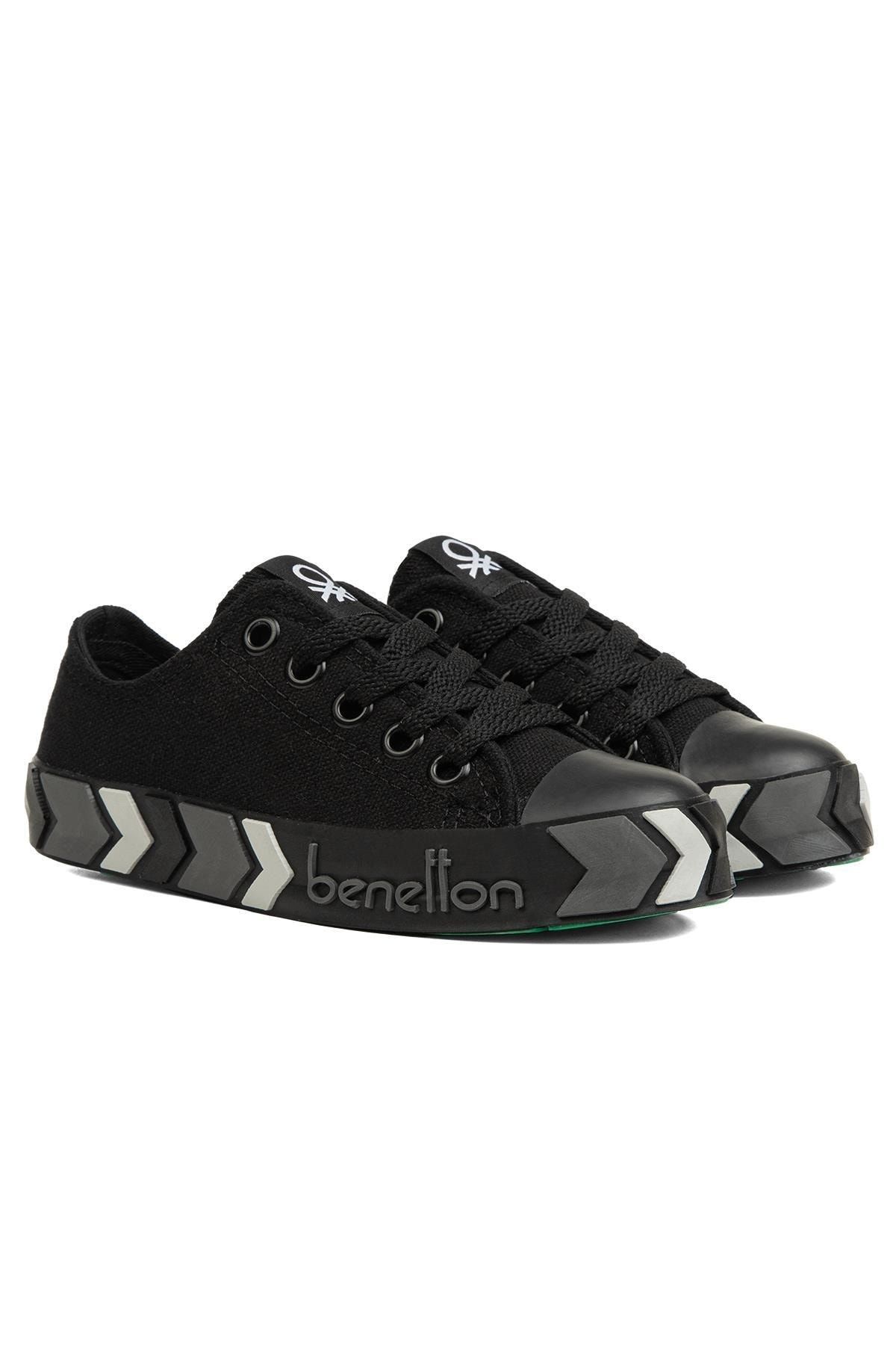 Benetton ® | Bn-90633-3409 Siyah Siyah - Çocuk Spor Ayakkabı