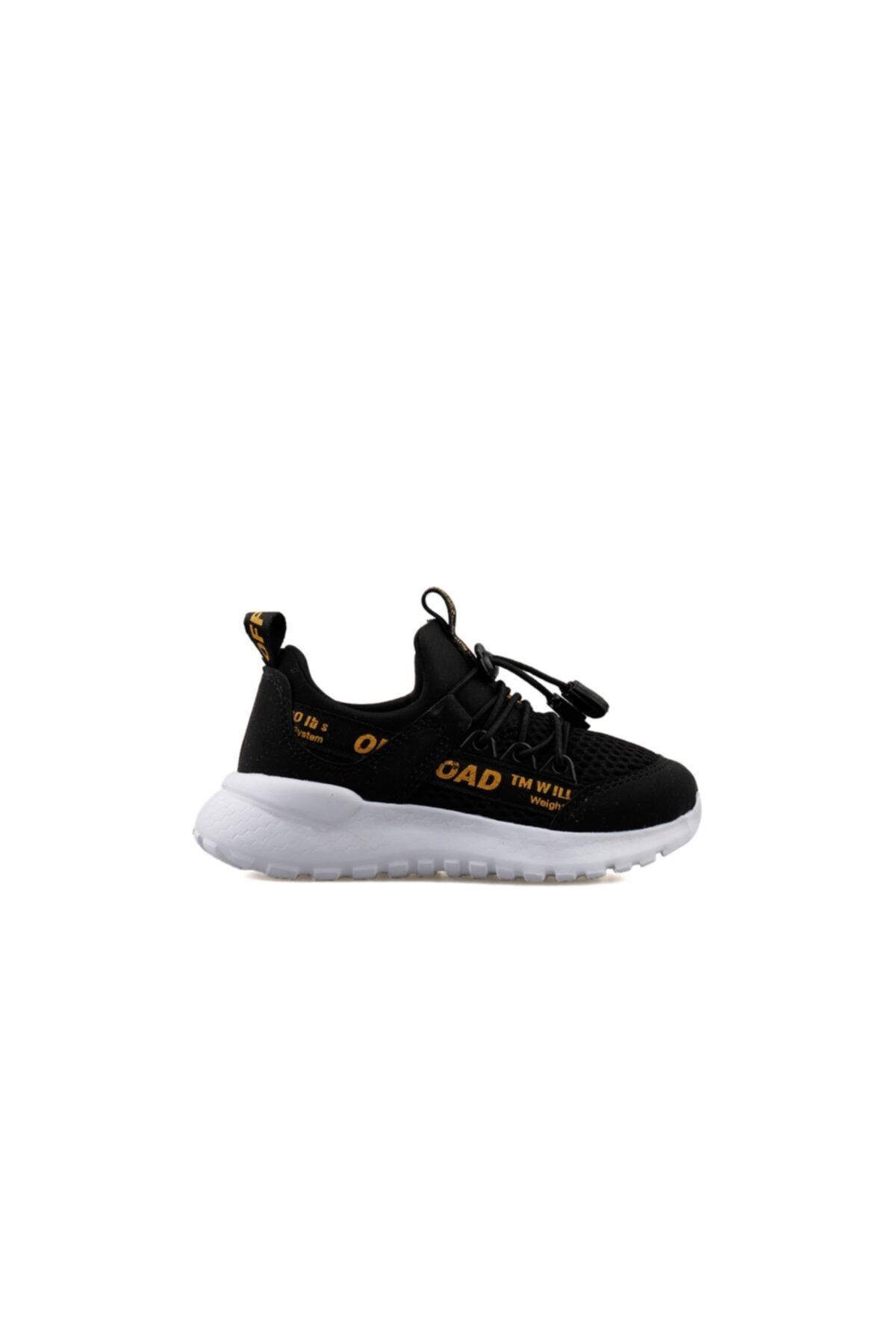 Slazenger Era Sneaker Çocuk Ayakkabı Siyah / Sarı Sa11lp027