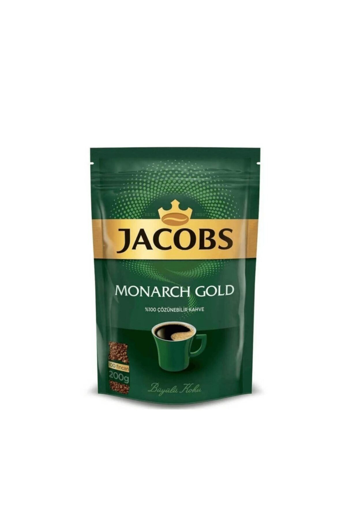 Jacobs Monarch Gold Eko Paket 200 gr Çözünebilir Kahve
