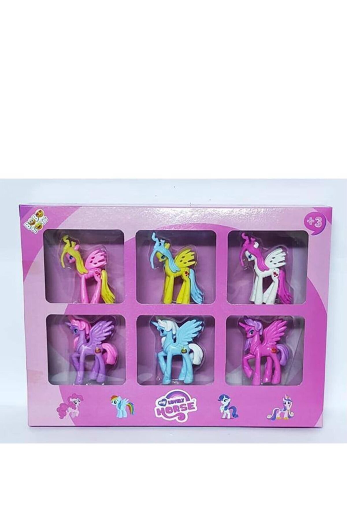 My Little Pony Oyuncak 6'lı Set