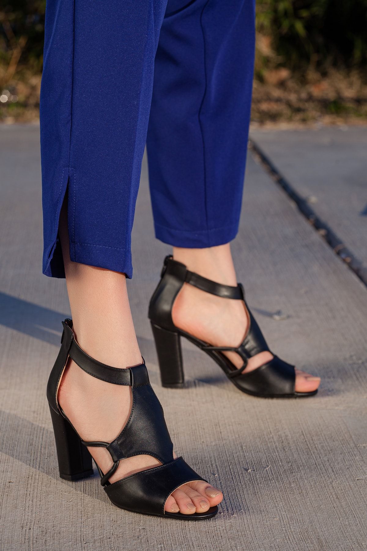Daxtors Kadın Günlük Klasik Topuklu Ayakkabı