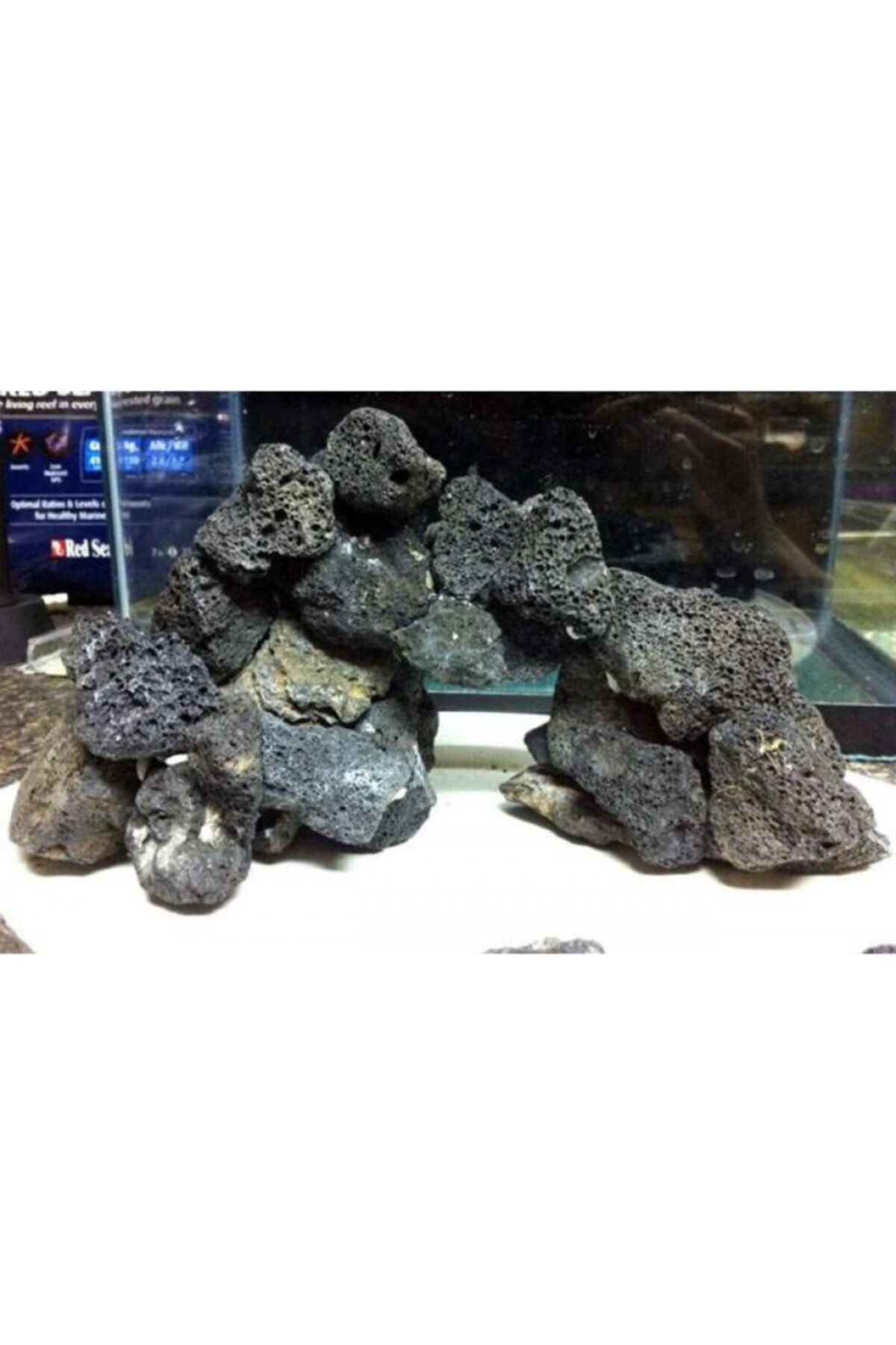 Genel Markalar Akvaryum Lav Kayası Siyah 10*12 Cm