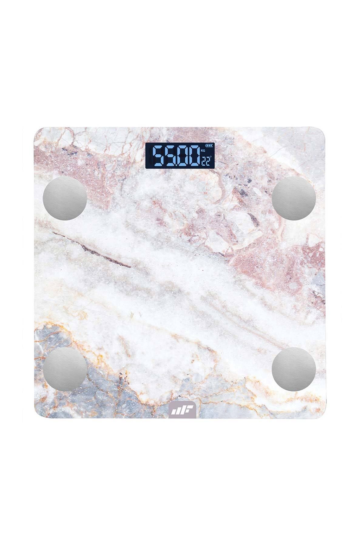 MF PRODUCT Allure 0532 Vücut Analizli Akıllı Tartı Marble Venüs